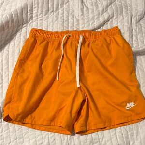 Nike Men's Orange Shorts
